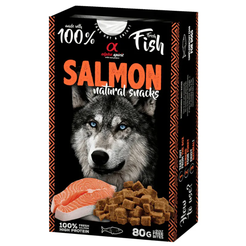 AlphaSpirit Naturals Dog Salmon 80g
