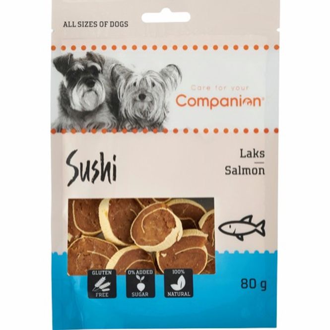 Hovedbilde Companion Salmon Sushi 80g