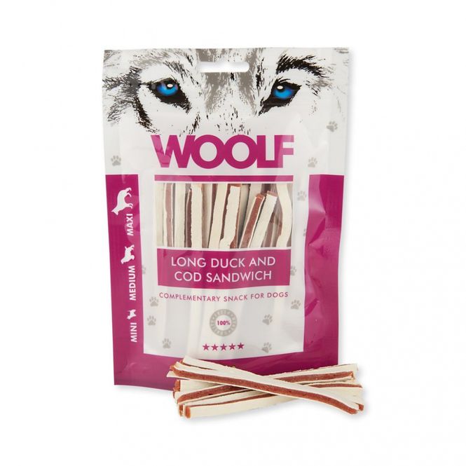 Hovedbilde Woolf - long duck and cod sandwich 100g