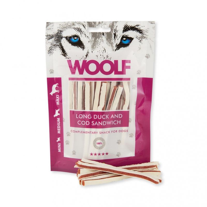 Woolf - long duck and cod sandwich 100g