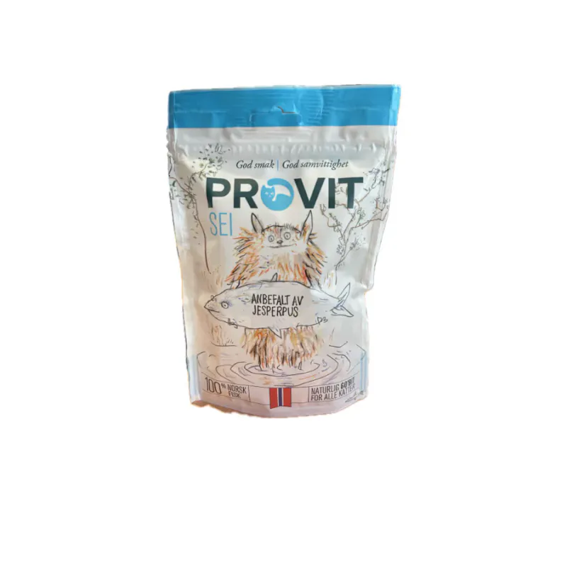 Provit Frysetørket Sei Katt 30g