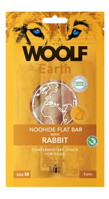 Hovedbilde Woolf - Noohide Kaninfilet 3 stk 14 cm