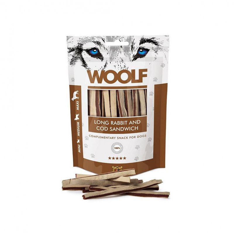 Woolf - Long Rabbit and Cod Sandwich 100g