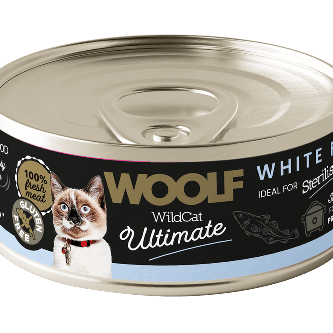 Hovedbilde Woolf Wildcat White Fish Pate 85g