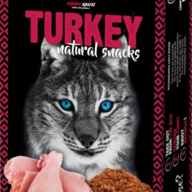 Hovedbilde AlphaSpirit Naturals CAT Turkey 80g