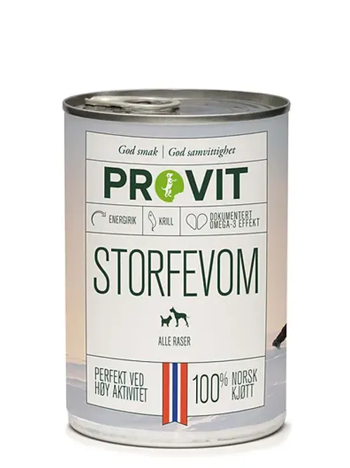 Hovedbilde Provit Boksemat Storfevom 400g