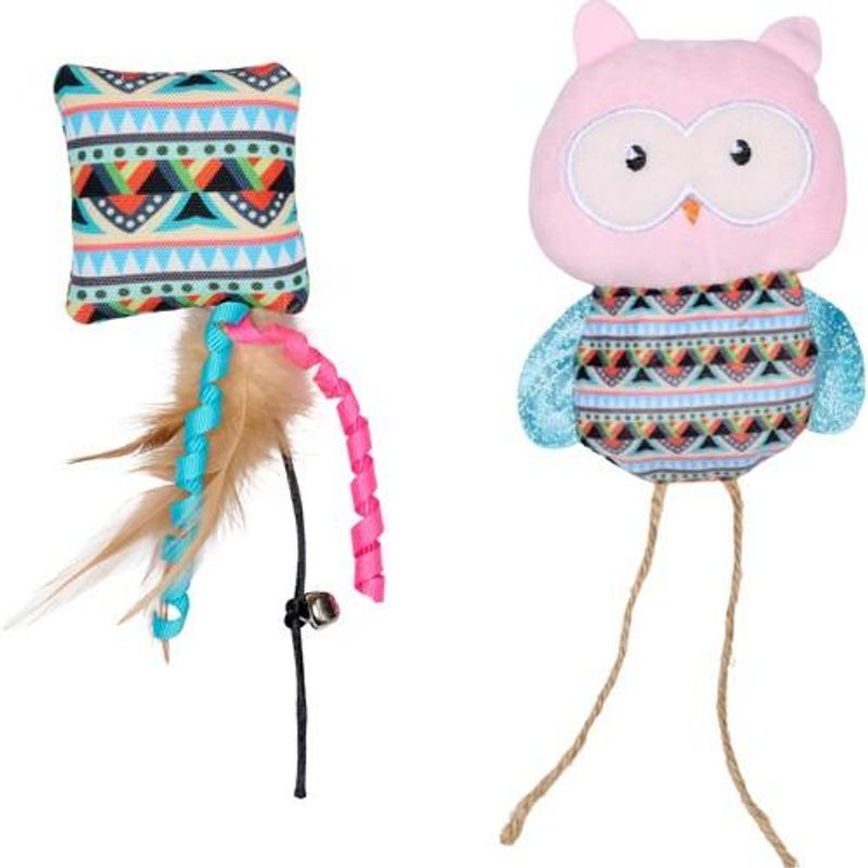 Companion Owl set with catnip