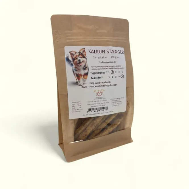 Hovedbilde Barf - Kalkunstenger 150g