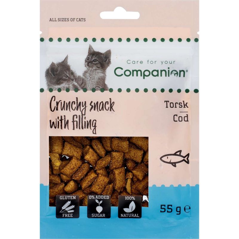Companion Cat Crunchy Snack Cod 50g